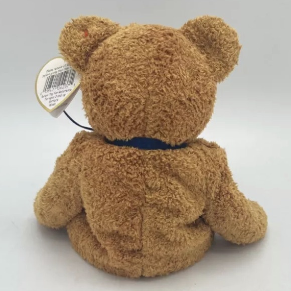 *FUZZ Tan Terry Bear, TY Beanie Babies, Rare, Tag Errors, 1998, Vintage - Picture 5 of 11